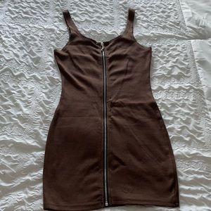 zipper dress